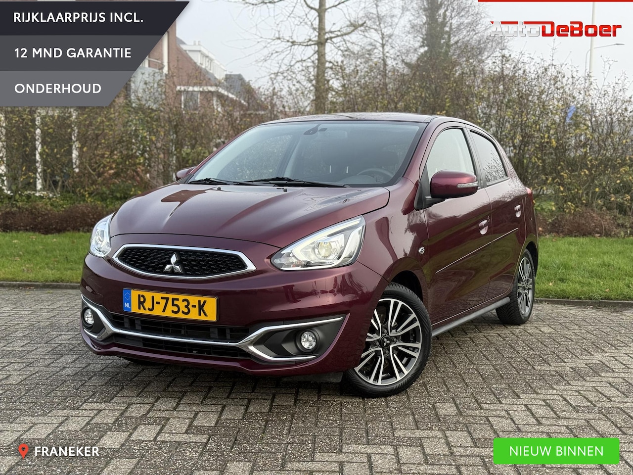 Mitsubishi Space Star - 1.2 Instyle Led | Camera | LMV | Keyless | Cruise - AutoWereld.nl