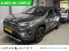 Toyota RAV4 - 2.5 Hybrid 218pk Bi-Tone | Innovation Alarm JBL CarPlay Halfleder ECC Nav 18" LMV ACC Came