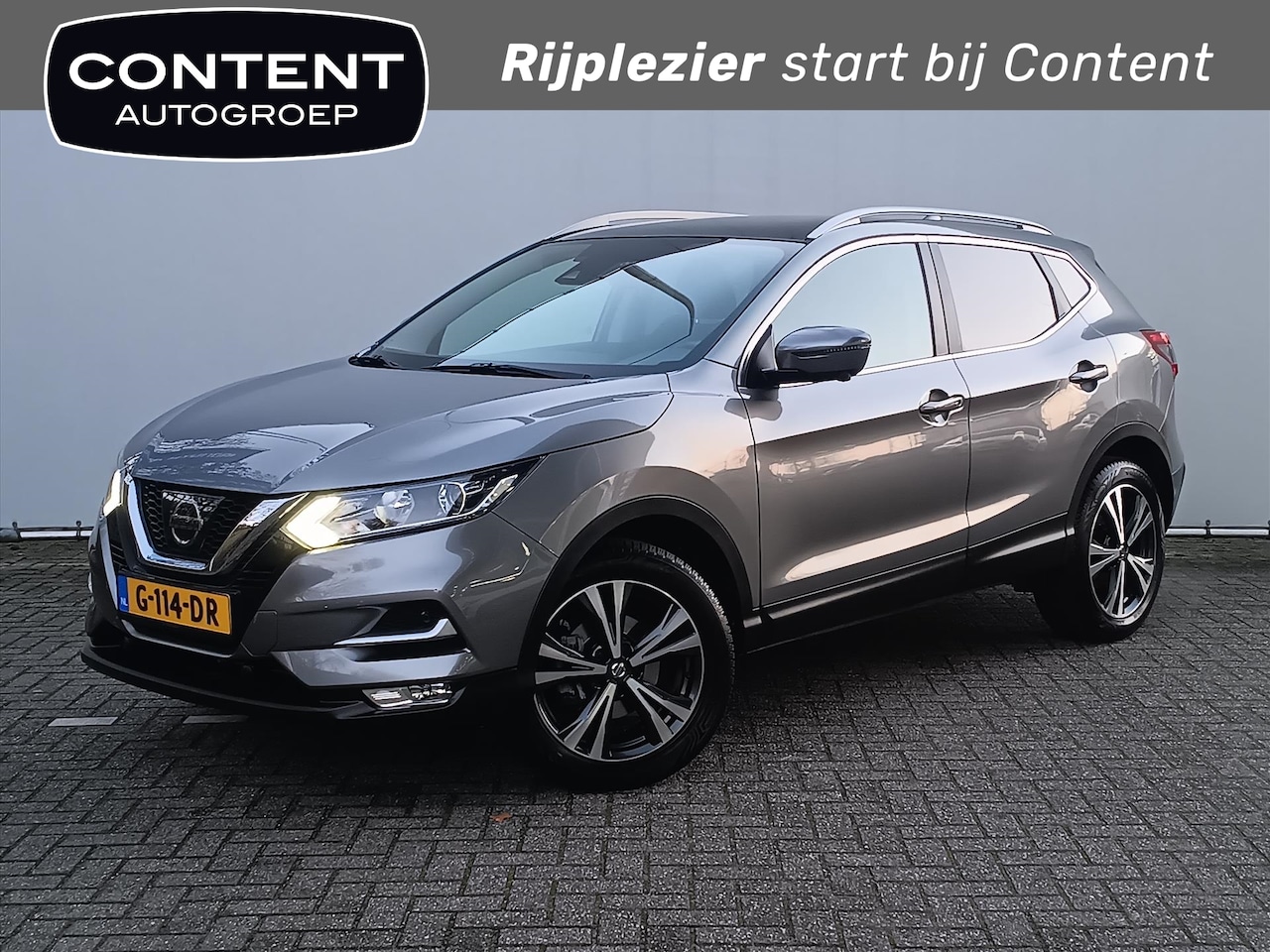 Nissan Qashqai - 1.2 115pk DIG-T Tekna | Navi | Panorama dak | Airco - AutoWereld.nl