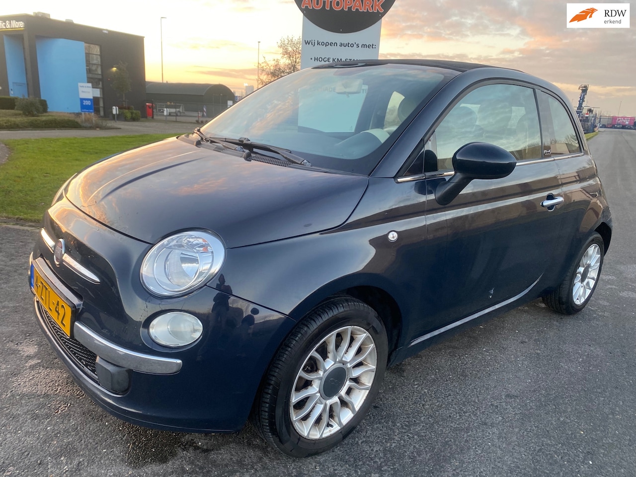 Fiat 500 C - 2010 * 1.2 Pop * CABRIO * AIRCO * ELEC. RAMEN * LMV - AutoWereld.nl