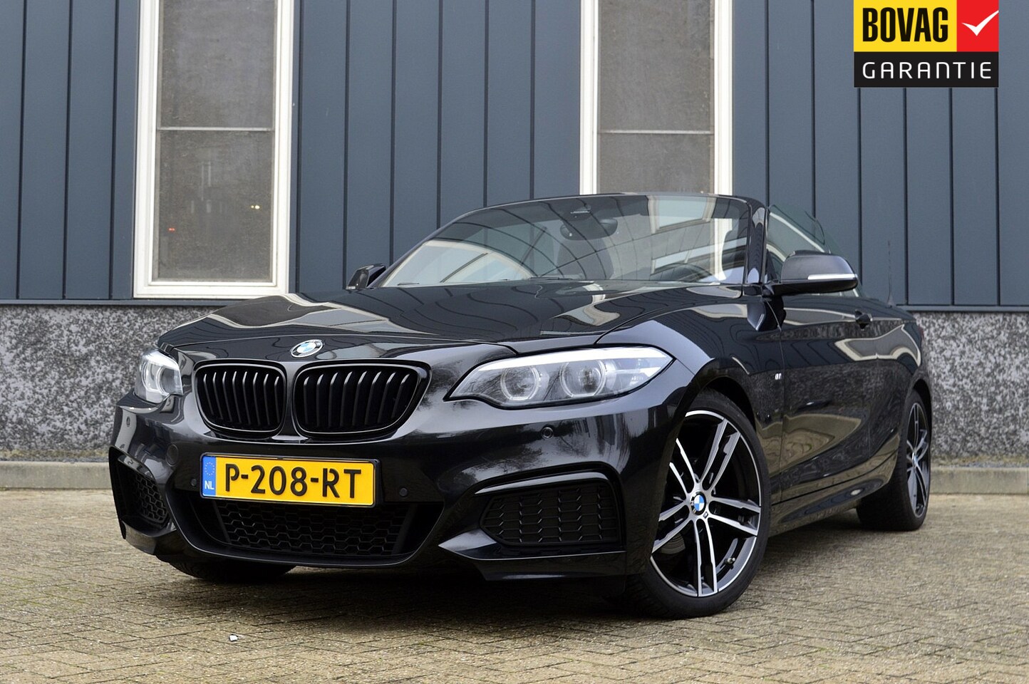 BMW 2-serie Cabrio - 218i M-Sport Rijklaarprjs-Garantie Navigatie Airco Stoel/Stuur verwarming Led - AutoWereld.nl