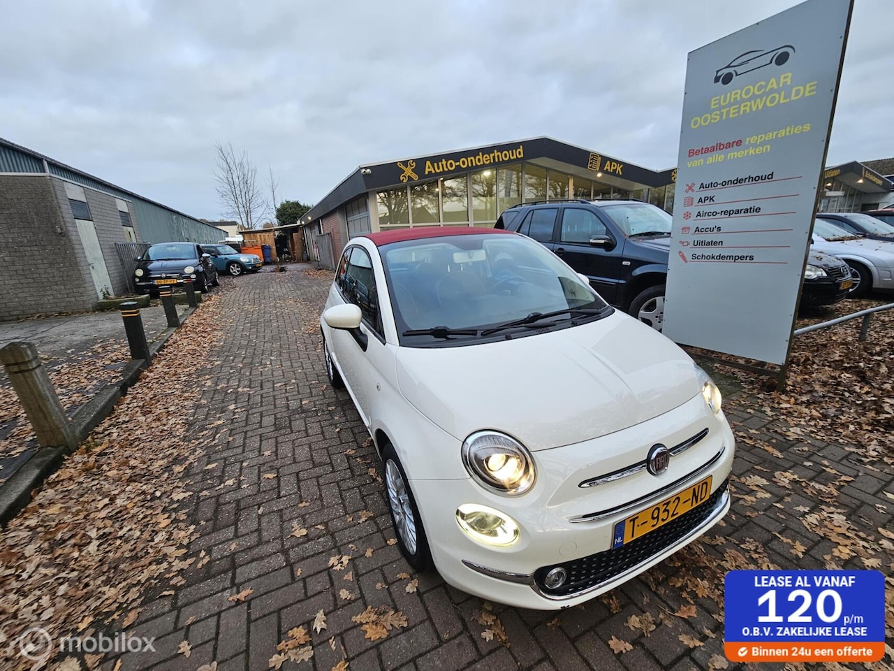 Fiat 500 - 1.2 CABRIO // 97000 KM - AutoWereld.nl