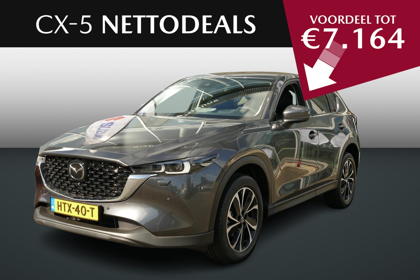 Mazda CX-5 - 2.0 e-SkyActiv-G M Hybrid 165 Exclusive-Line | NETTO DEALS | TOT €7.164,- Voordeel | RIJKL - AutoWereld.nl