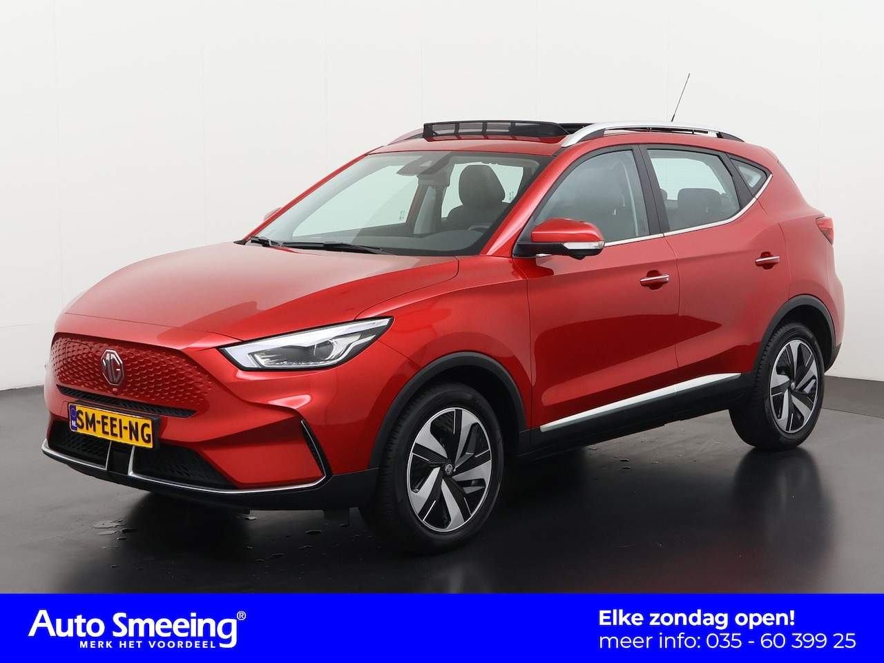 MG ZS - EV Standard Range Luxury 50 kWh | Panoramadak | 360 Camera | Stoelverwarming | Zondag Open - AutoWereld.nl