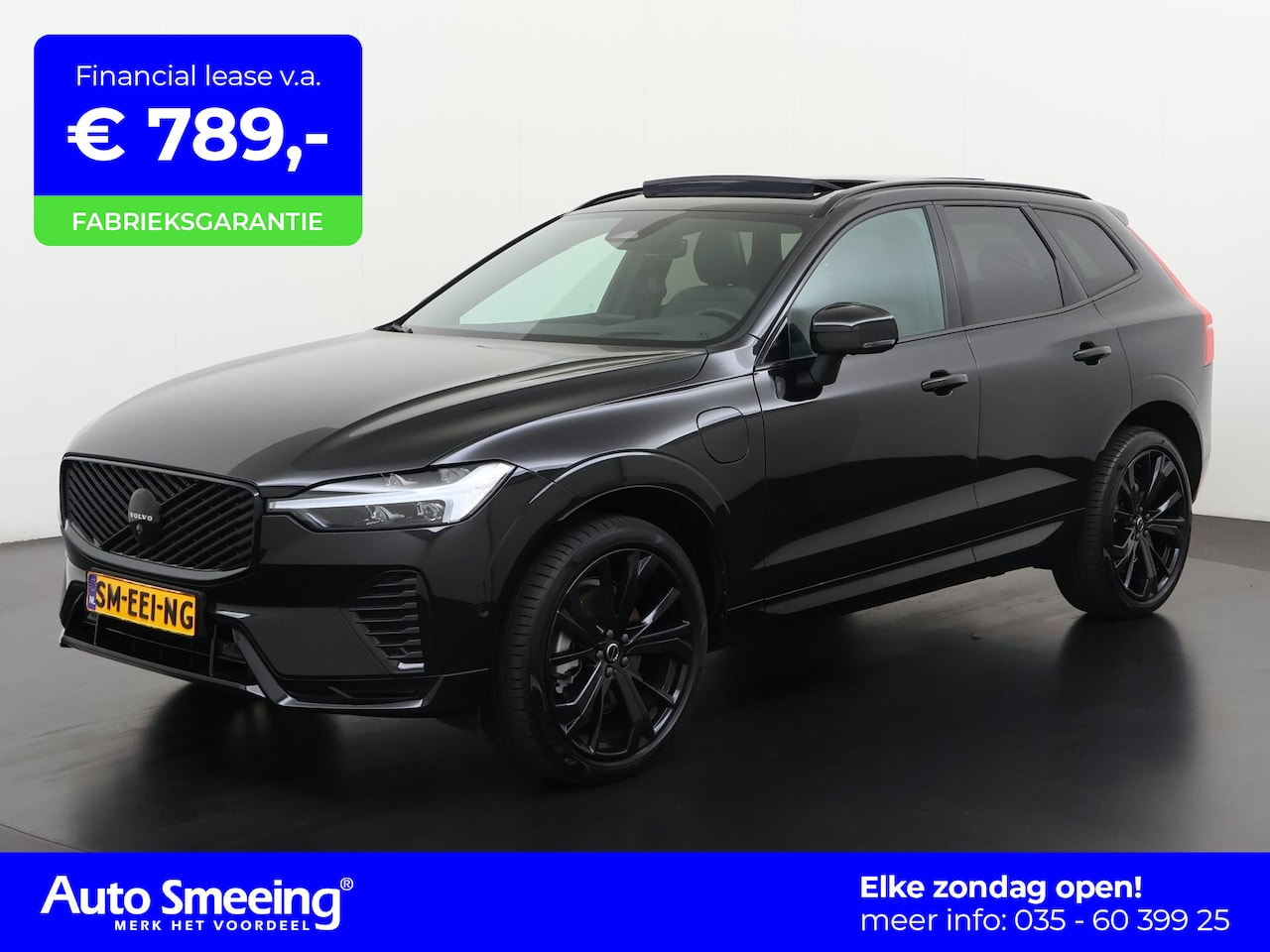 Volvo XC60 - T6 Recharge AWD | Plus Black Edition | Facelift | Panoramadak | Head Up | Harman/Kardon | - AutoWereld.nl