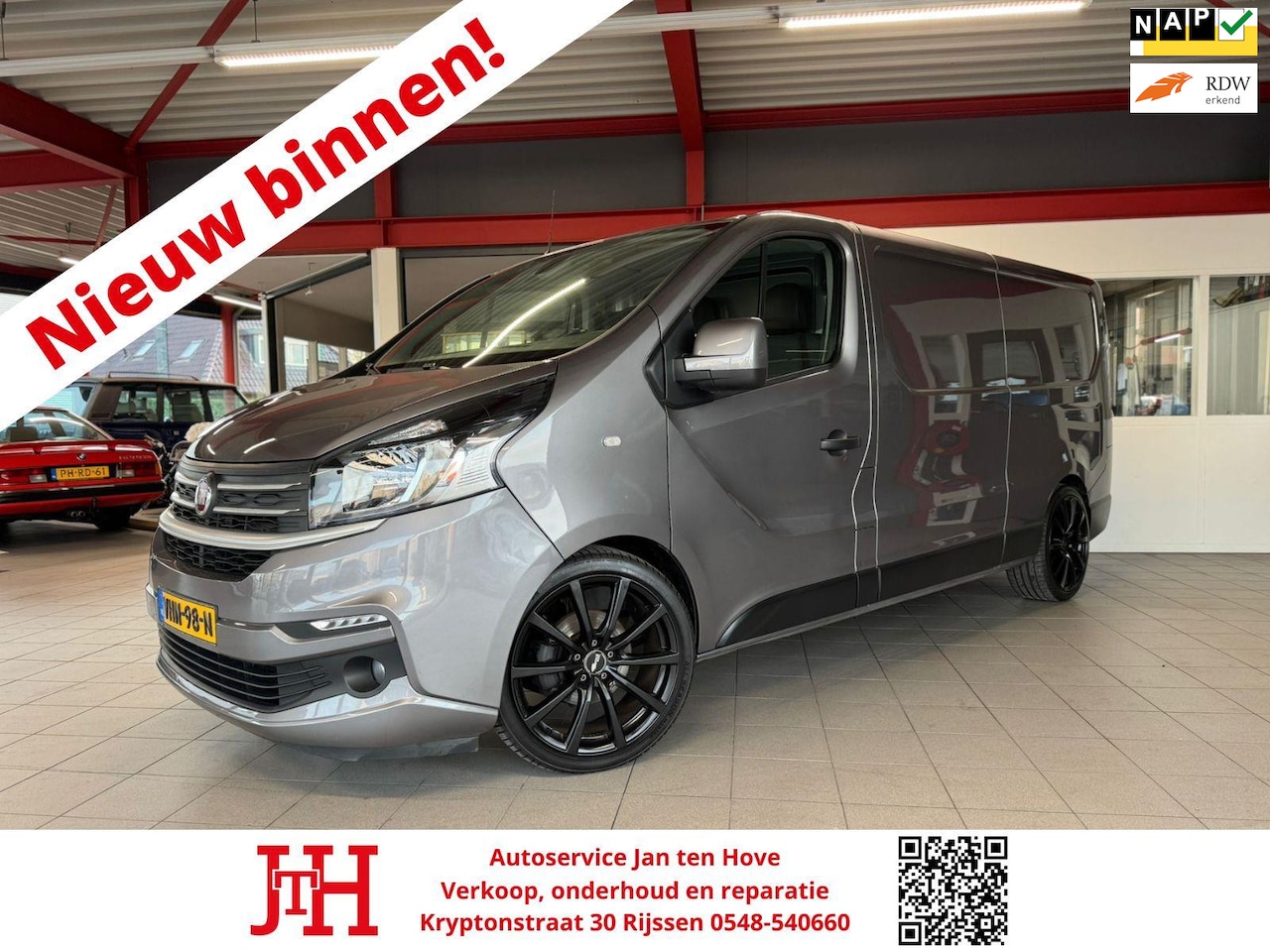 Fiat Talento - 2.0 MultiJet L2H1 SX*Sportief*Cruise control*Camera*Navi*20 inch* - AutoWereld.nl