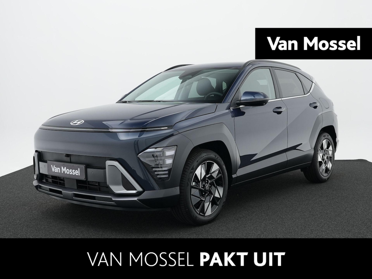 Hyundai Kona - 1.6 GDI HEV Premium | Nieuw uit voorraad leverbaar | Lederen bekleding | Stoelverkoeling | - AutoWereld.nl