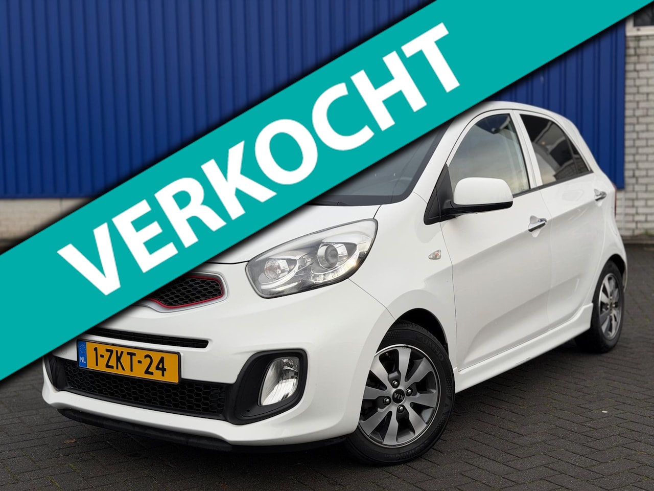 Kia Picanto - 1.0 CVVT X-treme/Airco/NAP/Led/Leder/Elek.ramen - AutoWereld.nl