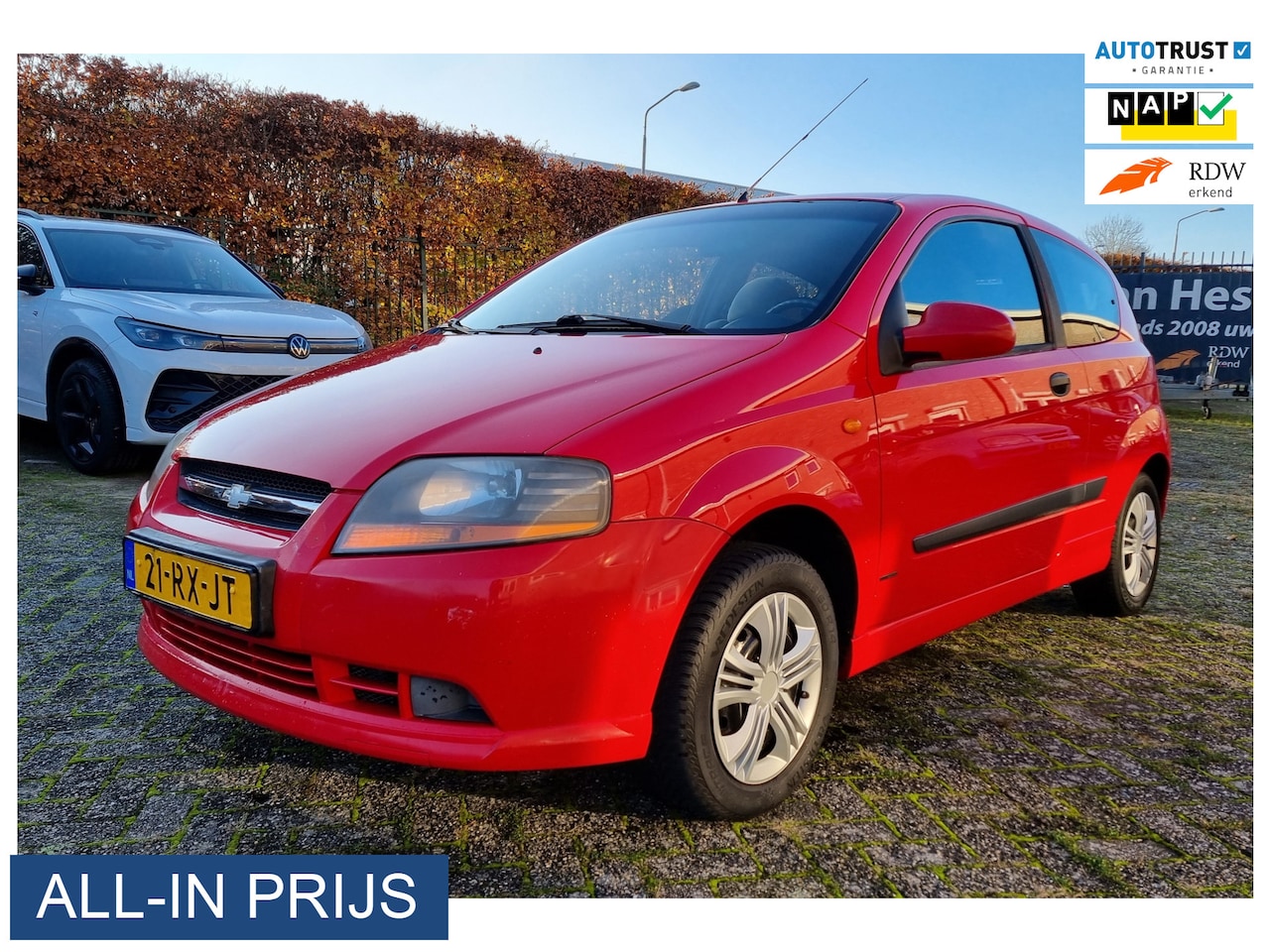 Chevrolet Kalos - 1.4-16V Style 1.4-16V Style ✅NIEUWE APK - AutoWereld.nl