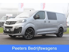Opel Vivaro - 2.0 BlueHDi 180 L3 DC PB Edition Camera, Cruise, Carplay, 177pk, Automaat, Dubbele deur, M