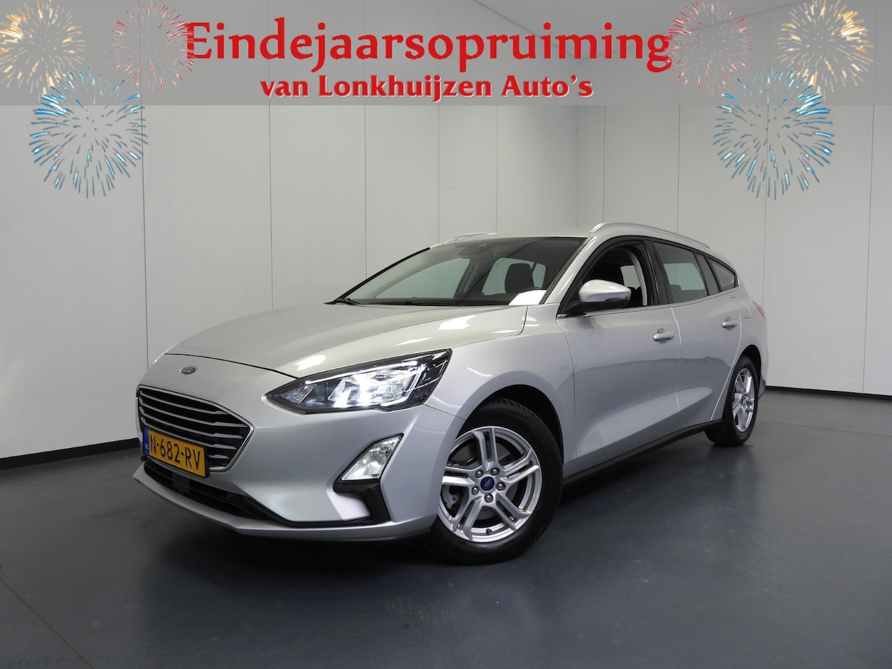 Ford Focus Wagon - 1.0 EcoBoost Hybrid Trend Business NAVI/CAMERA/CRUISE/LED/16"LMV! - AutoWereld.nl