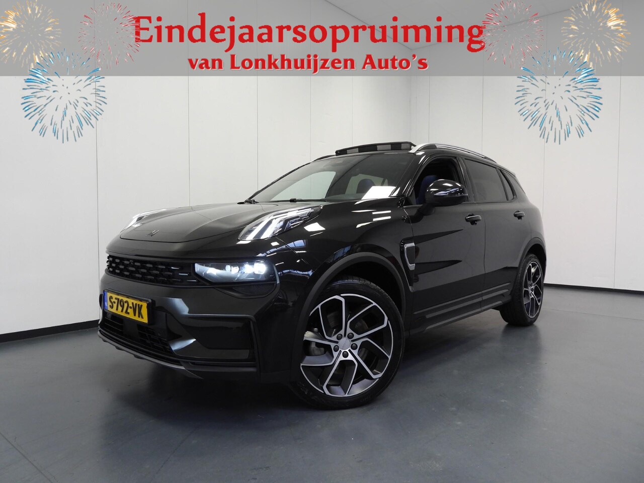Lynk & Co 01 - 1.5 PHEV BlackLine ZWARTE HEMEL/360CAM/SCHUIFDAK/LED/20"LMV! - AutoWereld.nl