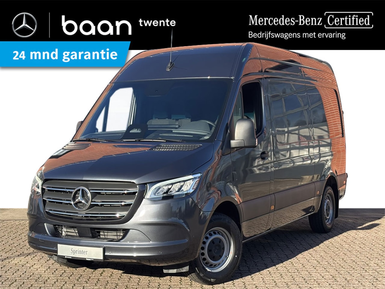 Mercedes-Benz Sprinter - 317 CDI L2 Select I LED I 3500 kg AHW I BPM VRIJ I NIEUW - AutoWereld.nl