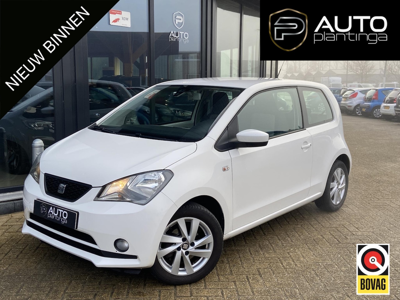 SEAT Mii - 1.0 Style 75PK AUTOMAAT IS UNIEK | Zeer Nette Staat | Cruise Control | Airco | Parkeersens - AutoWereld.nl