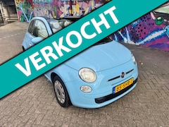 Fiat 500 C - 1.2 airco CarPlay werkende kap leuke auto apk april 2026 rijd heerlijk en zuinig super voo