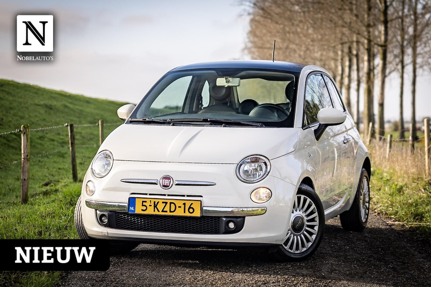 Fiat 500 - 0.9 TwinAir Lounge | Pano | Airco | LM velgen - AutoWereld.nl