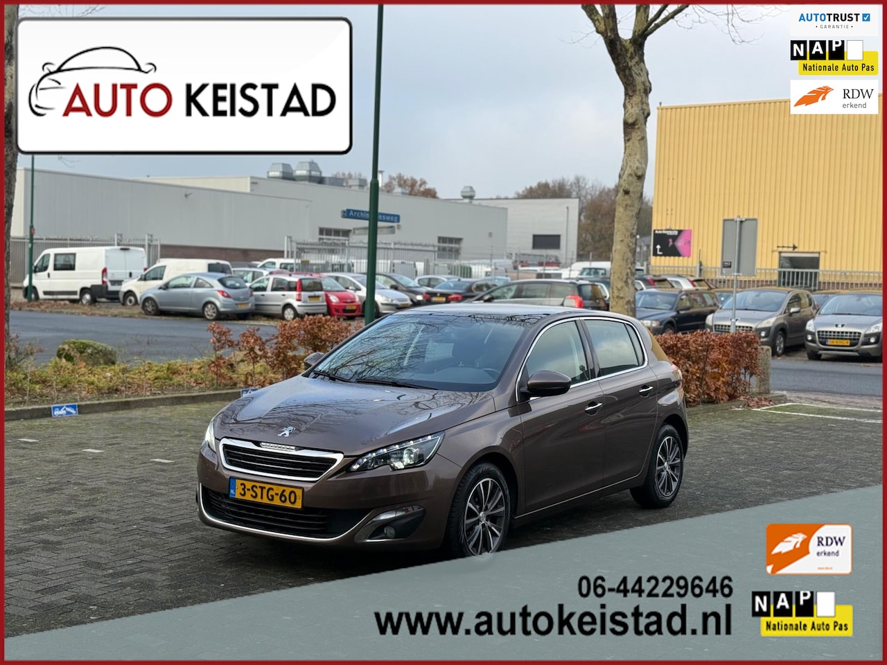 Peugeot 308 - 1.6 THP PREMIERE LED/PANORAMA/CLIMA/CRUISE! SUPER STAAT! - AutoWereld.nl