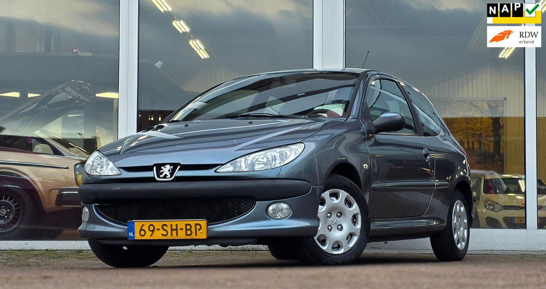 Peugeot 206 - 1.4i Air-line Airco Garantie APK Mooi! - AutoWereld.nl