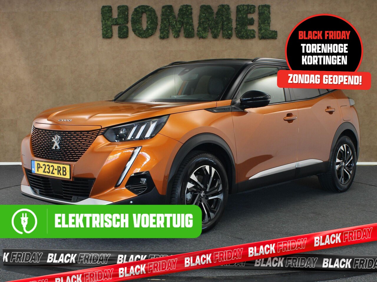 Peugeot e-2008 - EV GT Pack 50 kWh SOH 92,9 % !!- CLIMATE CONTROL- PARKEERSENSOREN VOOR/ ACHTER - TWO TONE - AutoWereld.nl