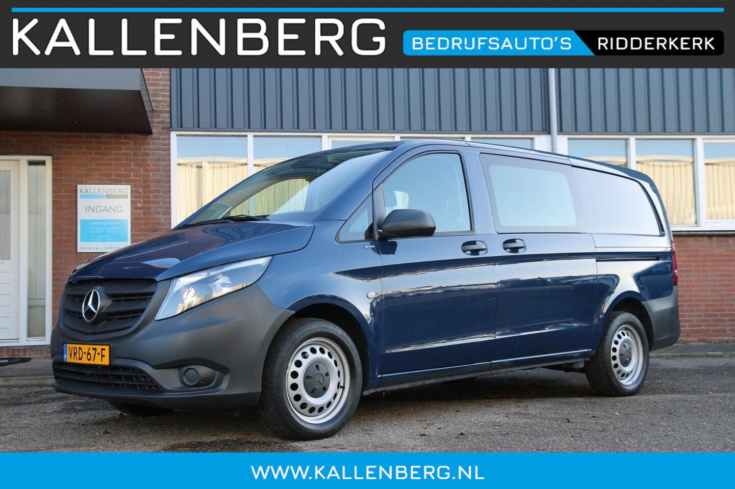Mercedes-Benz Vito - 110 CDI Lang DC Comfort / 6 persoons / Dubbel cabine / Trekhaak - AutoWereld.nl