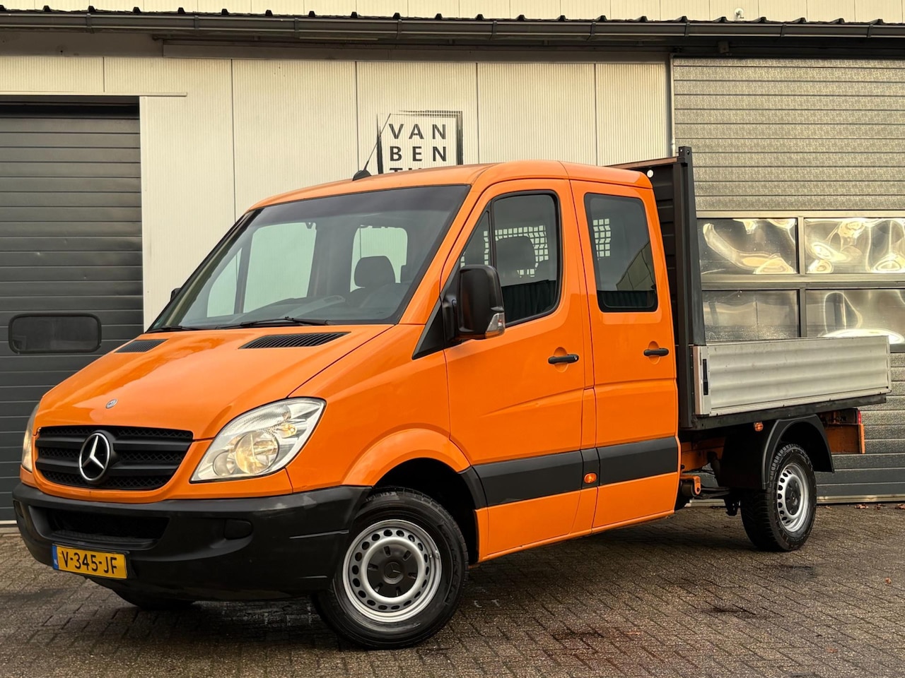 Mercedes-Benz Sprinter - 313CDI DC 7-pers. OPEN LAADBAK - AutoWereld.nl