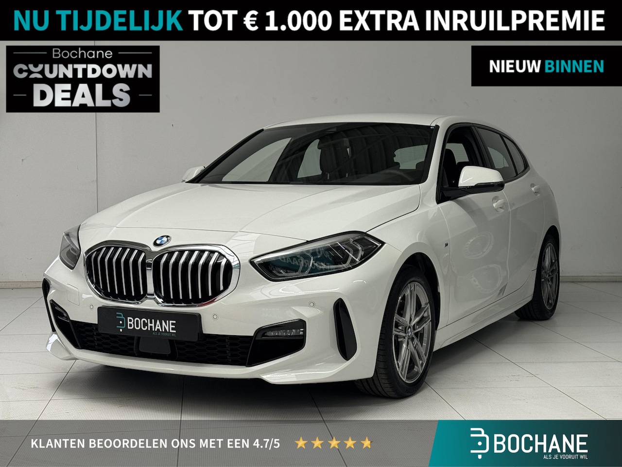 BMW 1-serie - 118i High Executive | Stoelverwarming | Navi | PDC | Clima | - AutoWereld.nl