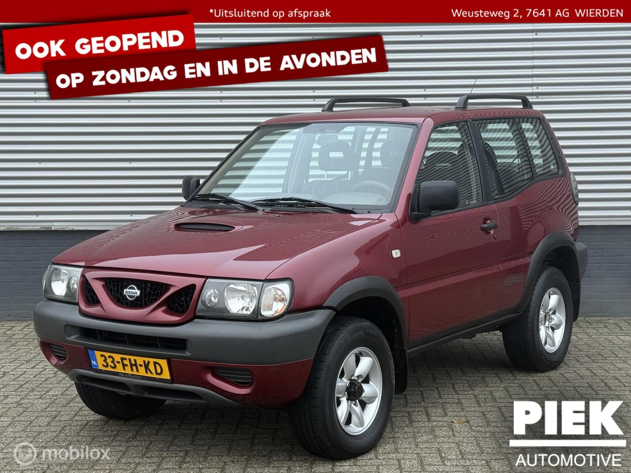 Nissan Terrano - 2.4 Comfort 4X4 AIRCO, TREKHAAK - AutoWereld.nl