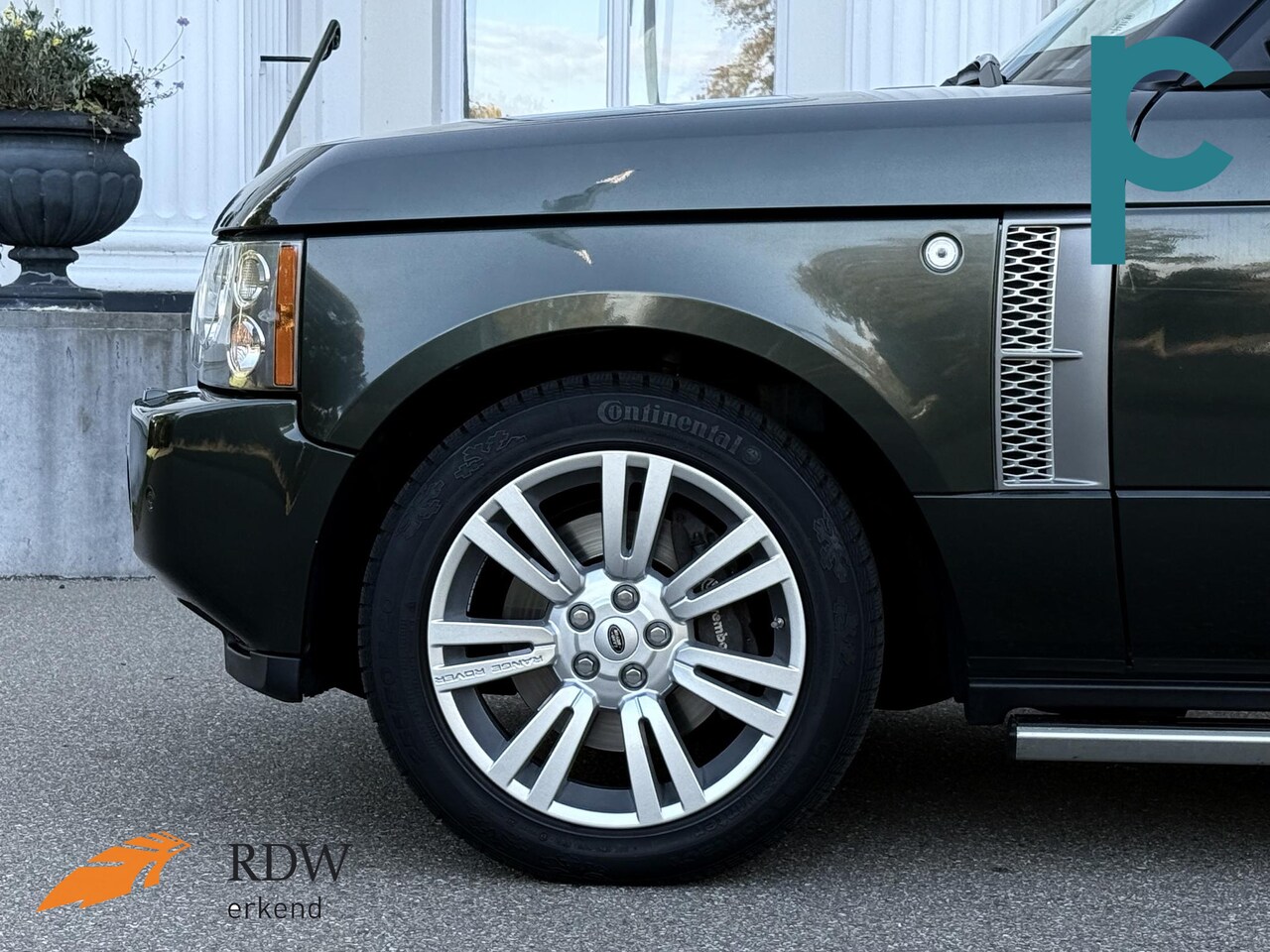 Land Rover Range Rover - 4.2 V8 Supercharged VOGUE SE *74.384 KM* Tonga Green Oxford Sand leather - AutoWereld.nl