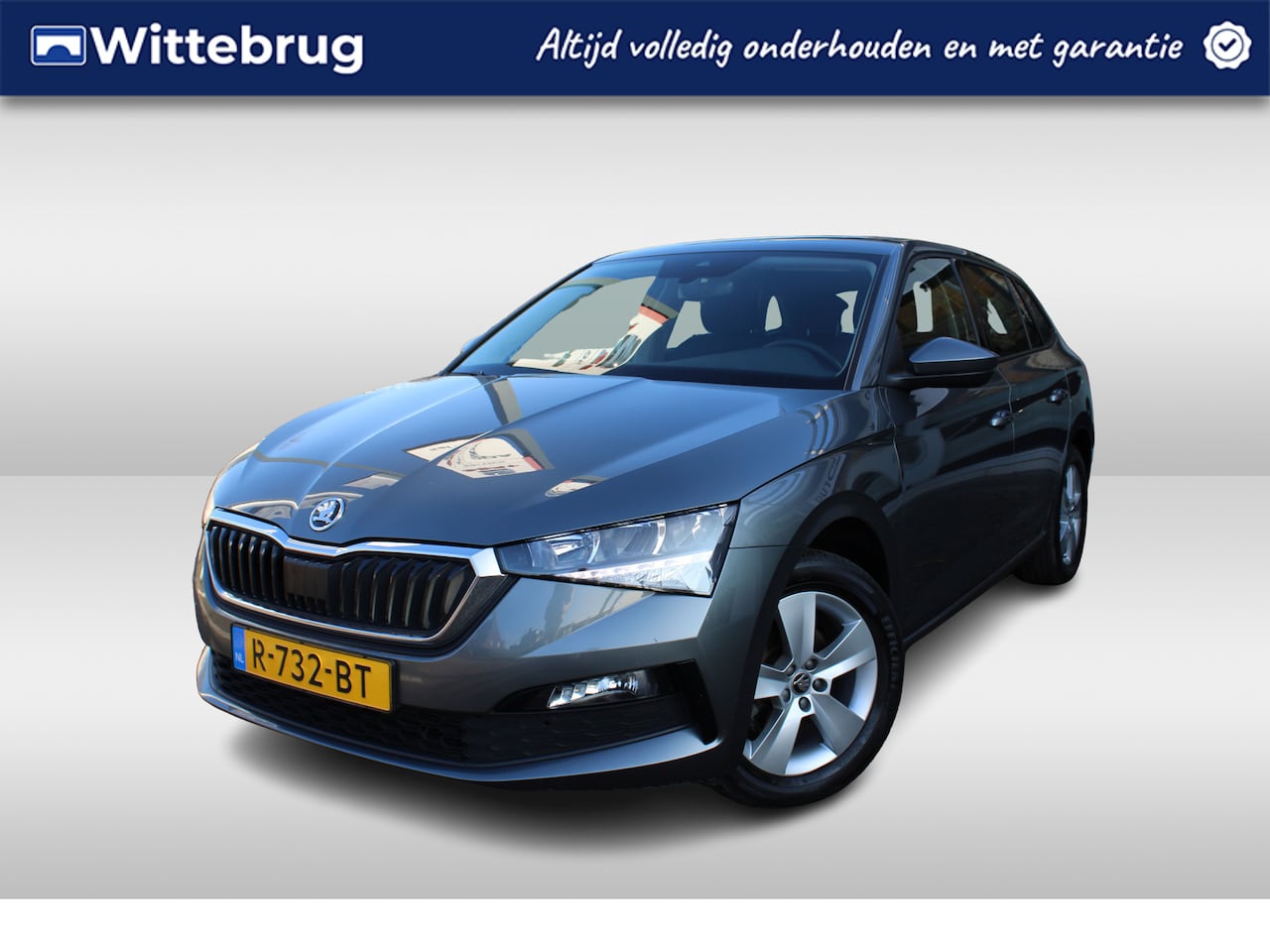 Skoda Scala - 1.0 TSI 110pk Ambition / Navigatie via App-Connect / Airco / Parkeersensoren a / LM velgen - AutoWereld.nl