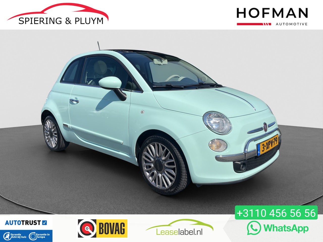 Fiat 500 - 0.9 TwinAir Turbo Cult | leder | panodak | climate! - AutoWereld.nl