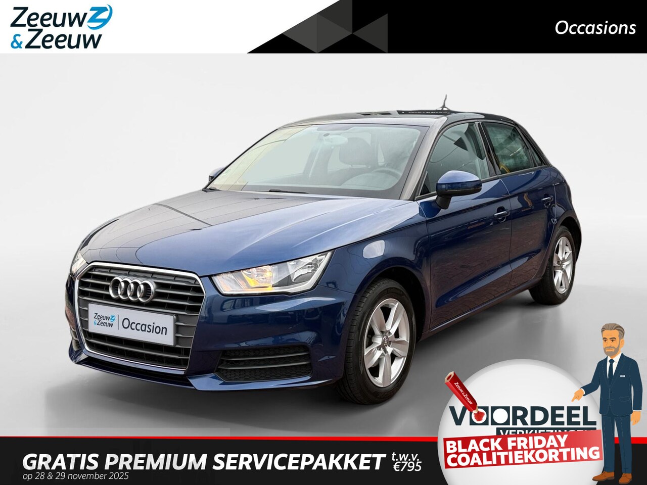 Audi A1 Sportback - 1.0 TFSI | Bluetooth | Airco | Trekhaak | Cruise Control | 12 Maanden Bovag Garantie - AutoWereld.nl