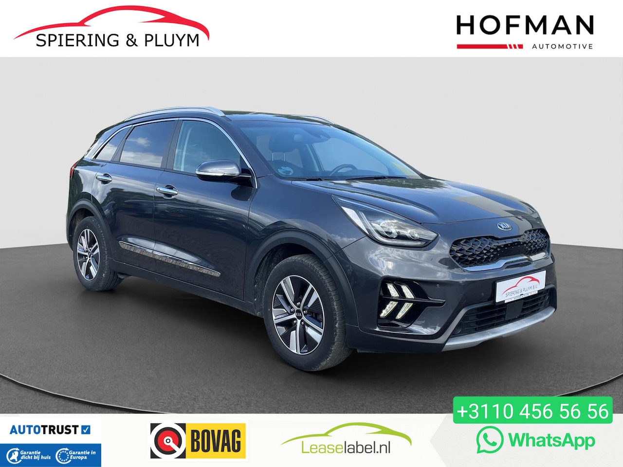 Kia Niro - 1.6 GDi PHEV DynamicPlusLine | JBL | Winterpakket | Leder | - AutoWereld.nl