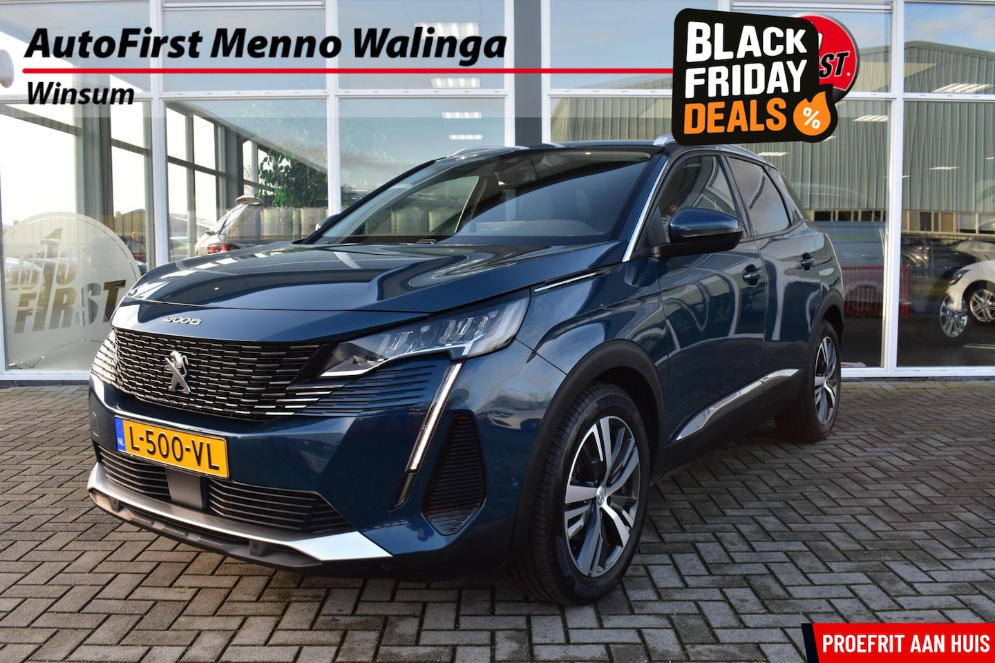 Peugeot 3008 - 1.2 PureTech Allure Pack|Camera|Automaat|Cruise|Navi| - AutoWereld.nl