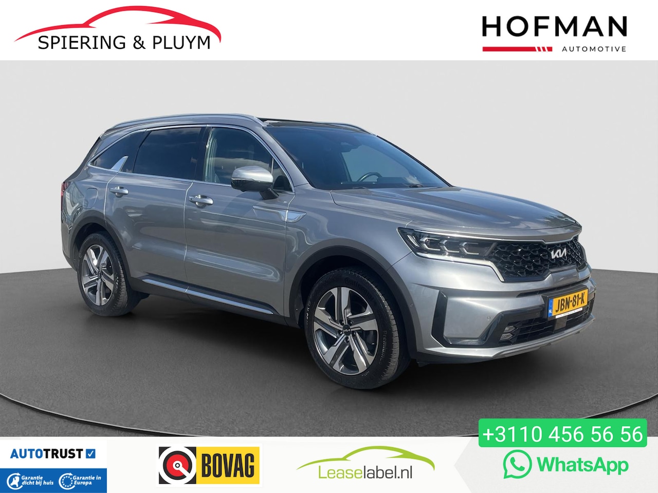 Kia Sorento - 1.6 T-GDI Plug-in Hybrid 4WD ExecutiveLine | Pano | Trekhaak | Nappa Leder | Head-up | Don - AutoWereld.nl
