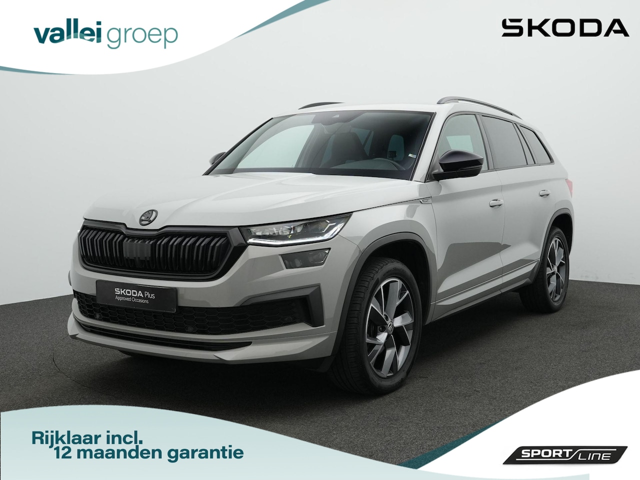 Skoda Kodiaq - 1.5 TSI 150 pk DSG Sportline Business | Geheugenstoel | Leder/alcantara | Matrix LED | Ach - AutoWereld.nl