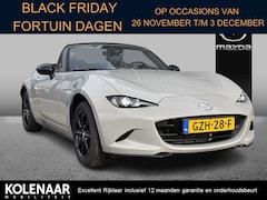 Mazda MX-5 - 1.5 Sky-G 132 Exclusive-Line /Black Pack: Velgen, Spiegelkappen en Achterspoiler/Demonstra