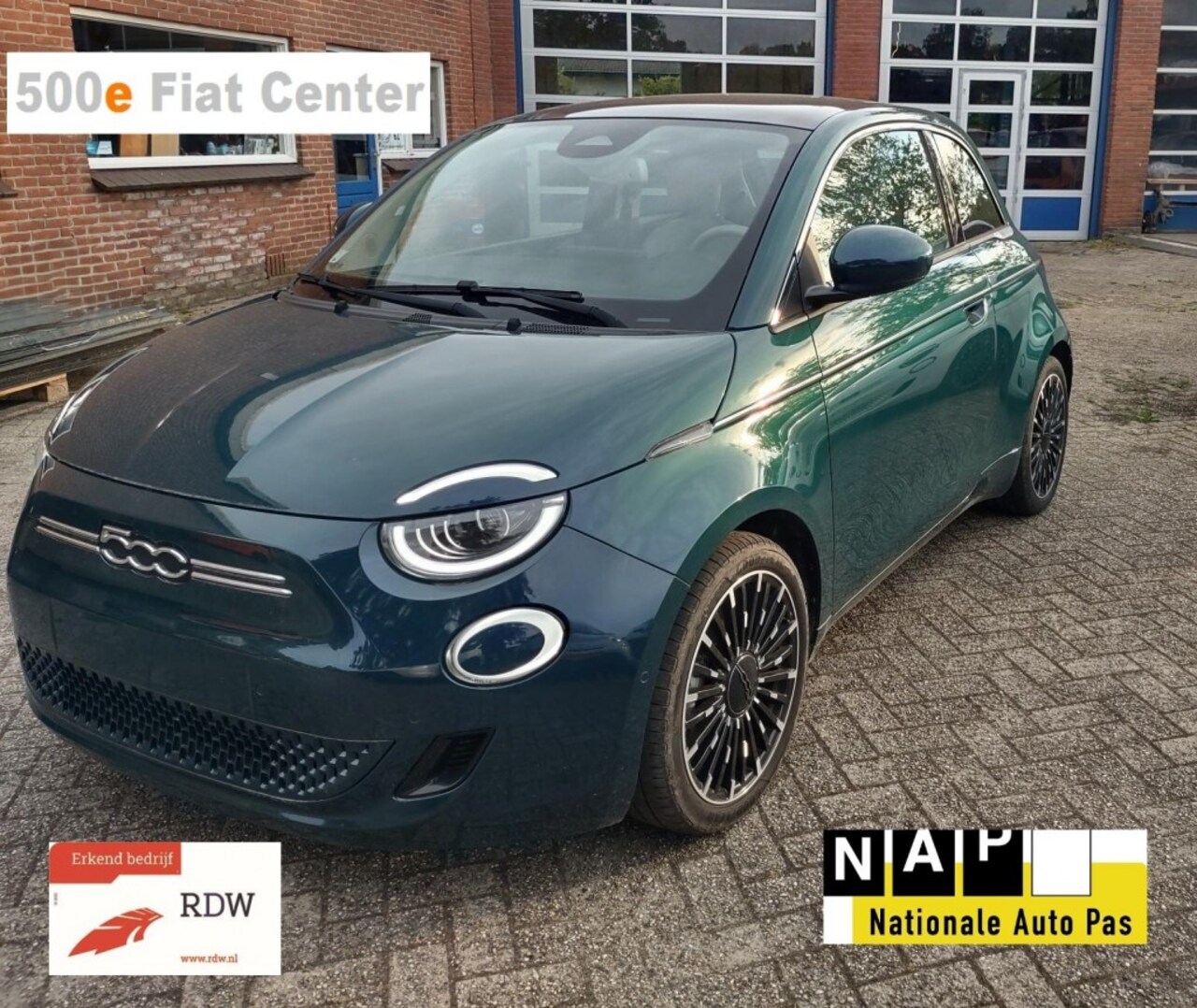 Fiat 500 - E-La Prima -By Bocelli Sound- Met Najaarskorting - AutoWereld.nl