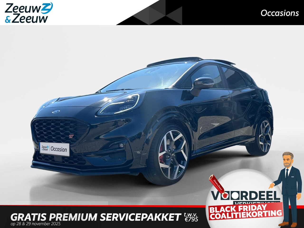 Ford Puma - 1.5 EcoBoost ST-X | Dealer onderhouden | Navigatie | Apple carplay & Android auto | Panora - AutoWereld.nl