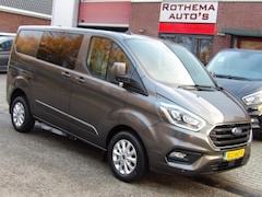 Ford Transit Custom - 2.0 TDCI 130PK DUB-CAB 2021 VOL EXTRA'S NIEUWSTAAT