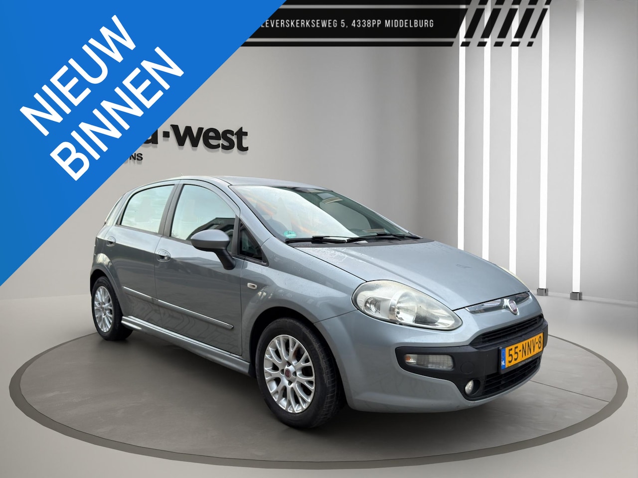 Fiat Punto Evo - 1.3 M-Jet Dynamic Clima - AutoWereld.nl