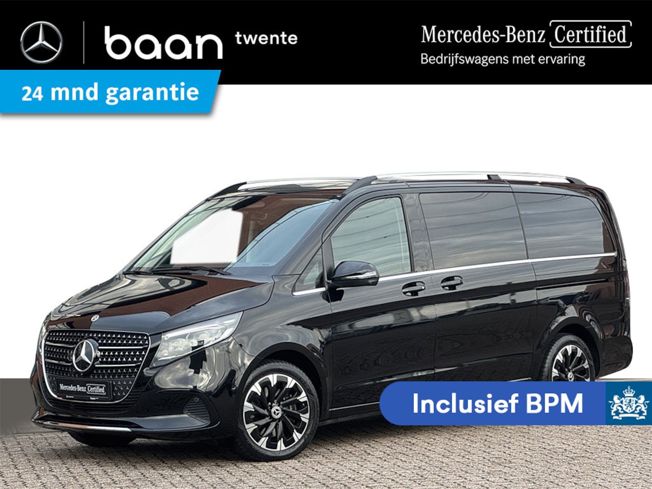Mercedes-Benz V-klasse - V 220d L Avantgarde | 7-Persoons | Incl. BTW/BPM | 360° Camera | Certified 24 mnd garantie - AutoWereld.nl