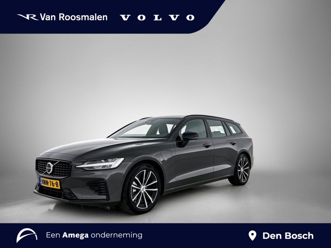 Volvo V60 - 2.0 T6 Plus Dark | Trekhaak | Sport Leder | 360* | Blis | Pilot - AutoWereld.nl
