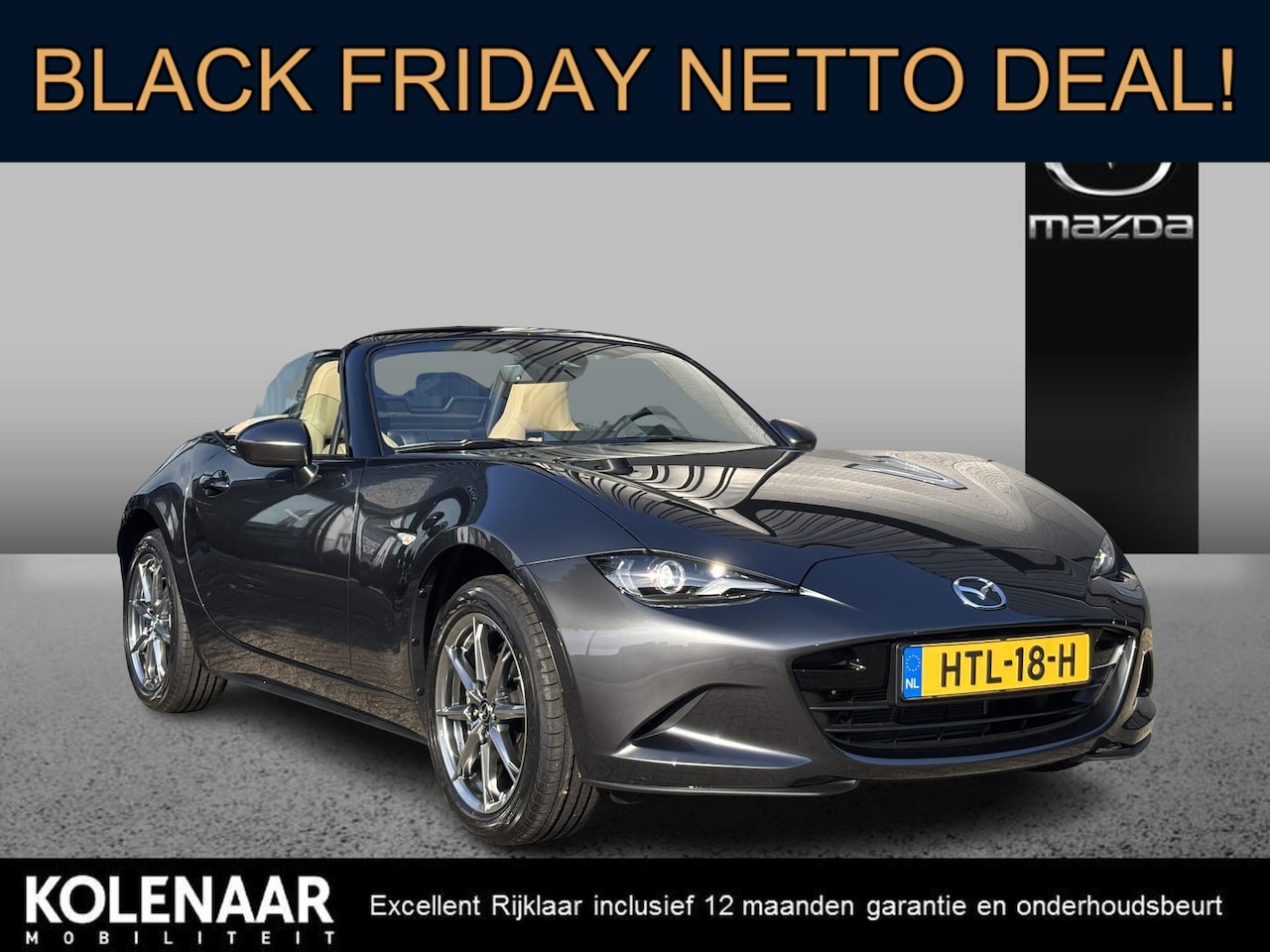 Mazda MX-5 - 1.5 Sky-G 132 Kazari /Black Friday Netto Deal!/€7795,- voordeel!/Direct leverbaar - AutoWereld.nl