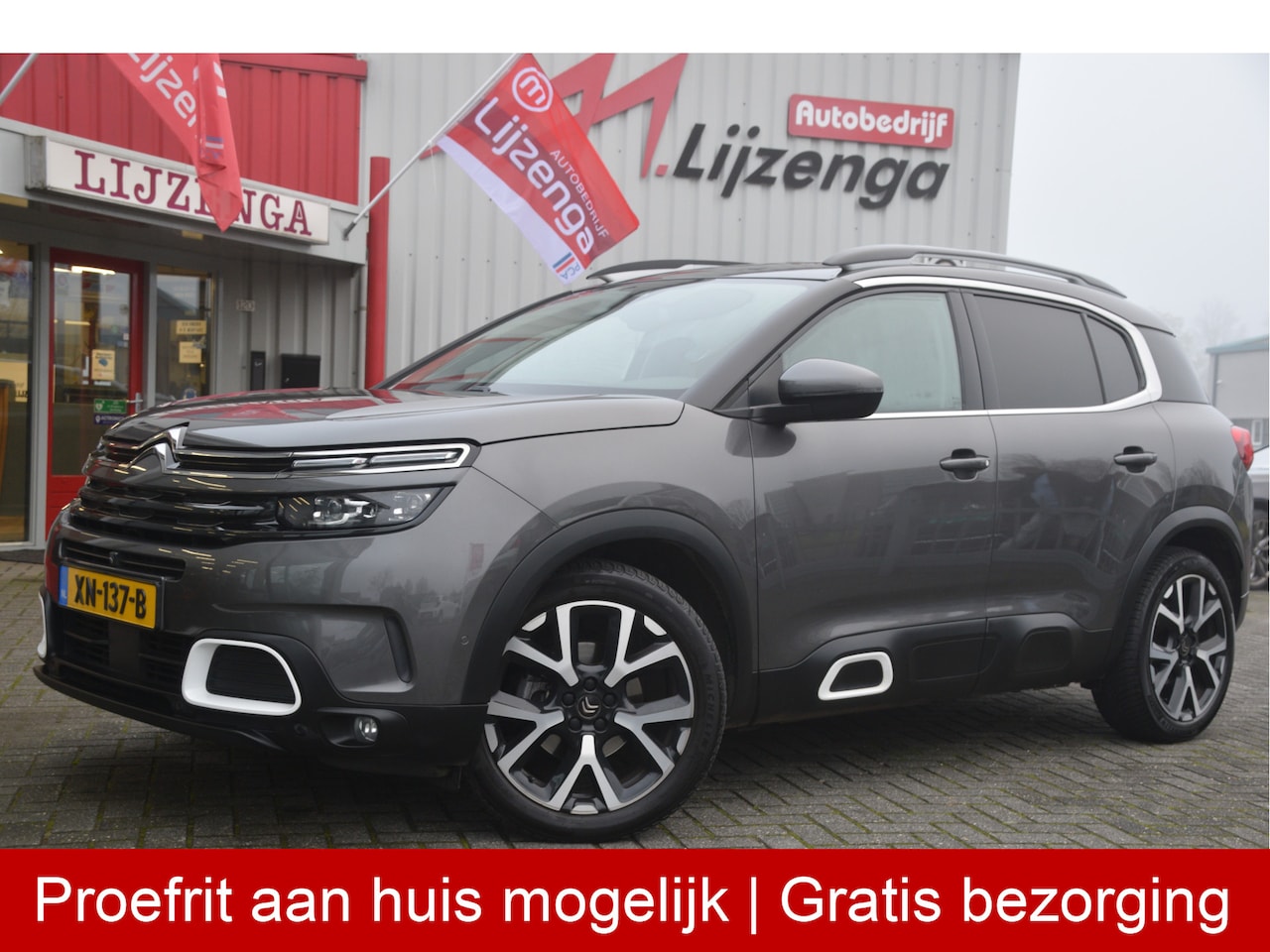 Citroën C5 Aircross - 1.6 PureTech Business Plus Leer | Carplay | Pano | LMV | Trekhaak | Keyless - AutoWereld.nl