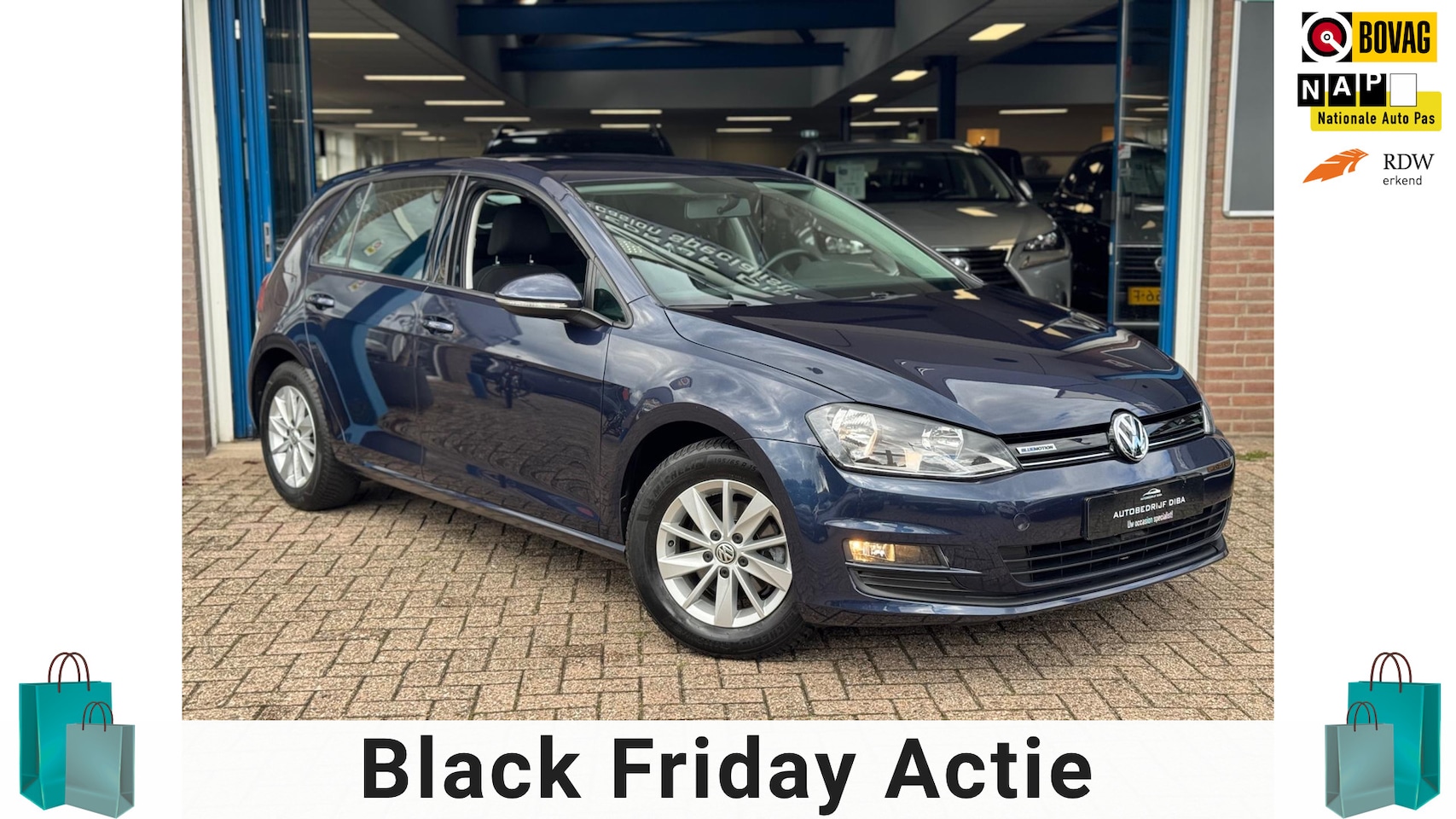 Volkswagen Golf - 1.0 TSI Edition 2016 NAVI AIRCO CRUISE NAP! - AutoWereld.nl