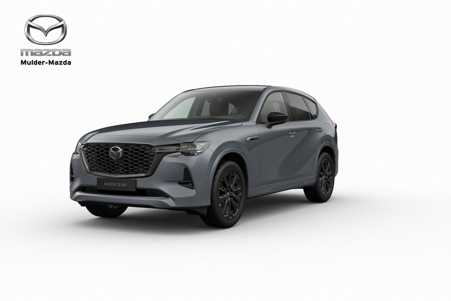 Mazda CX-60 - e-Skyactiv PHEV Homura Business Edition - Zwart Nappa Leder | 12,3-inch TFT-kleurendisplay - AutoWereld.nl