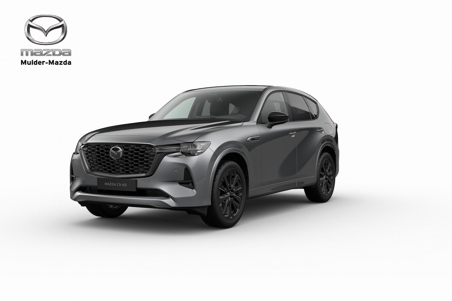 Mazda CX-60 - e-Skyactiv PHEV Homura Plus - Zwart Nappa Leder | 12,3-inch TFT-kleurendisplay met bedieni - AutoWereld.nl
