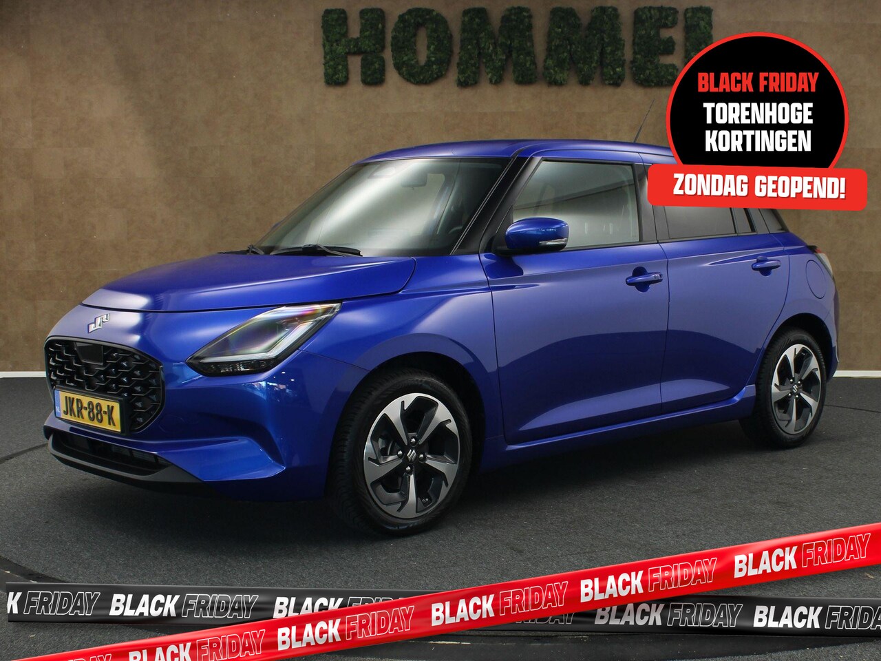 Suzuki Swift - 1.2 Style Smart Hybrid -  CLIMATE CONTROL - NAVIGATIE - PARKEERSENSOREN ACHTER - 16 INCH L - AutoWereld.nl