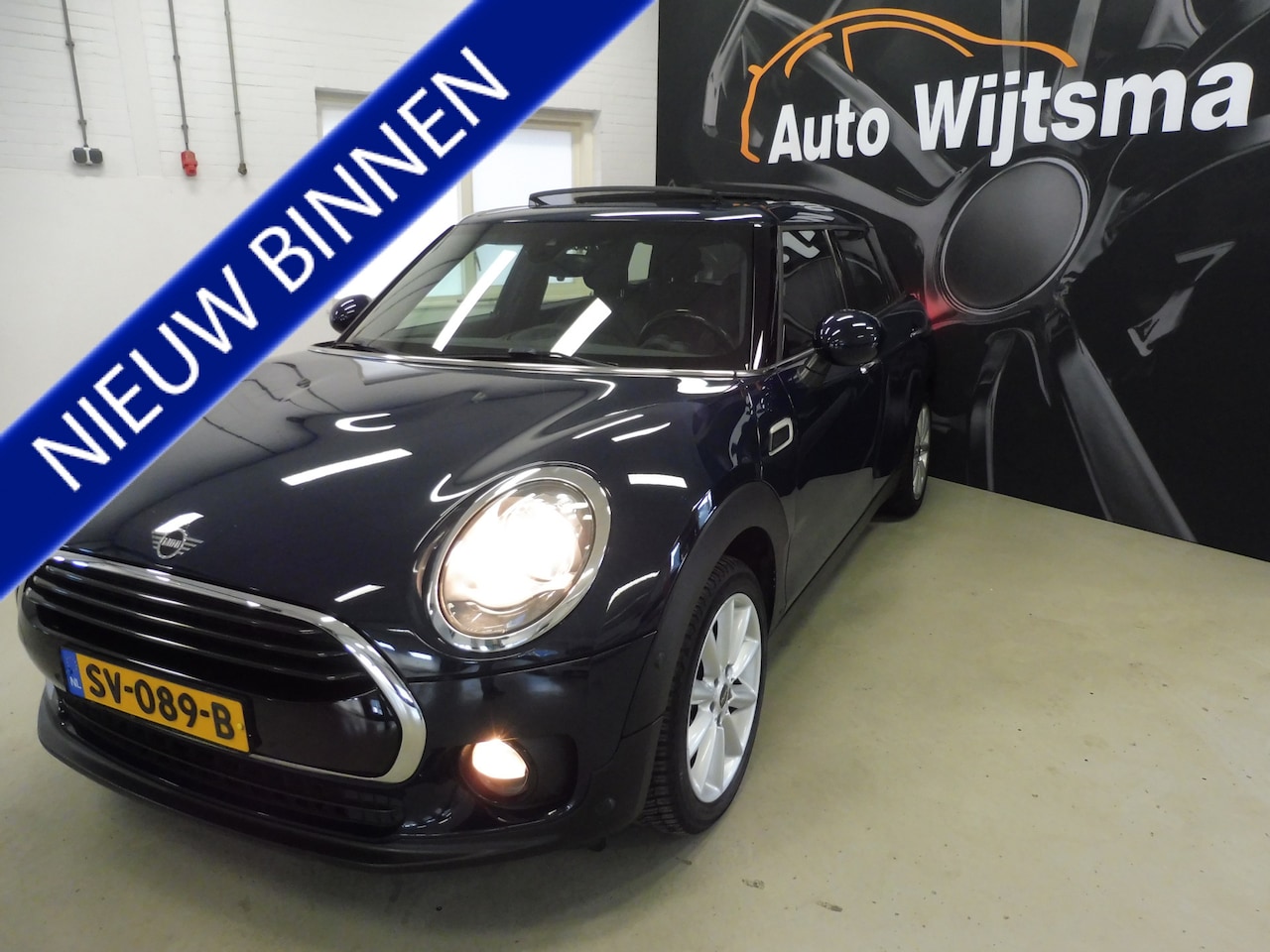 MINI Clubman - Mini 1.5 Cooper Salt Business AUTOMAAT Panodak | Navi | LMV 17" | Keyless | Stoelverw | Gé - AutoWereld.nl