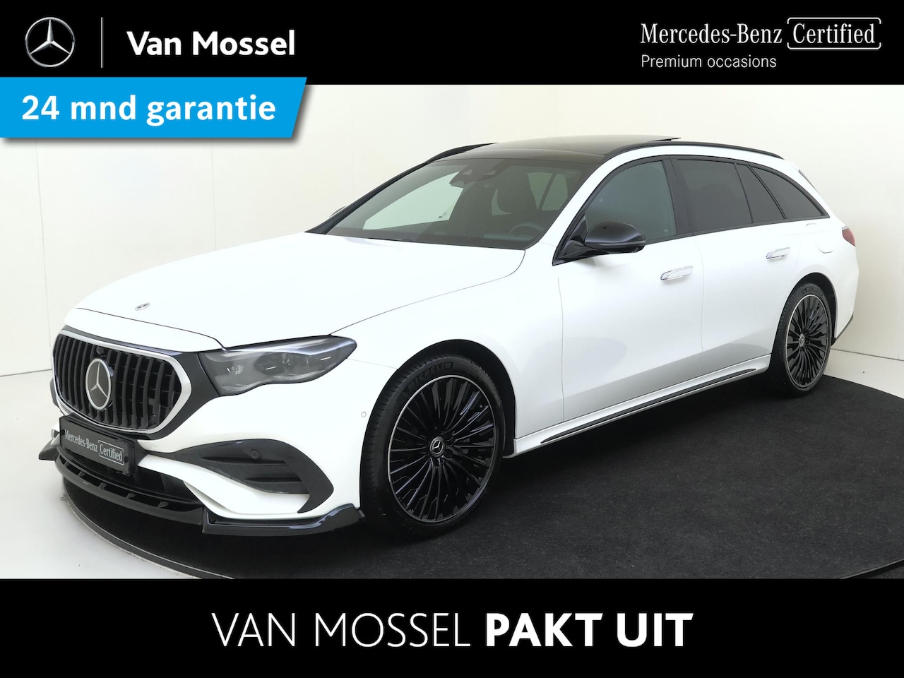 Mercedes-Benz E-klasse Estate - 300 e AMG Line Premium Plus/ Panoramadak/ Night/ 20 inch/ Head up/ Burmster 4D/ El. Trekha - AutoWereld.nl